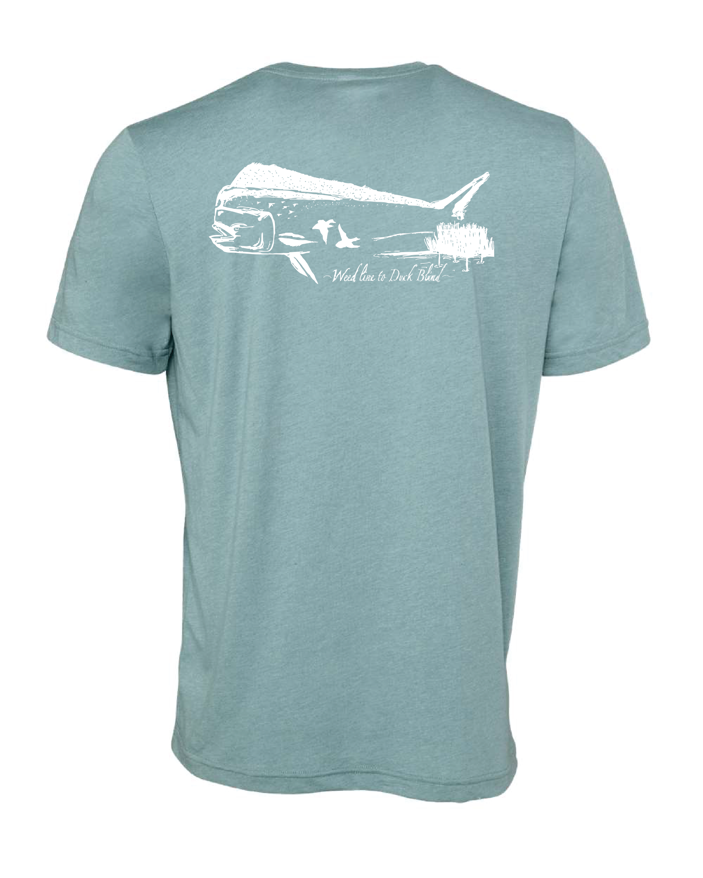 Weed Line to Duck Blind