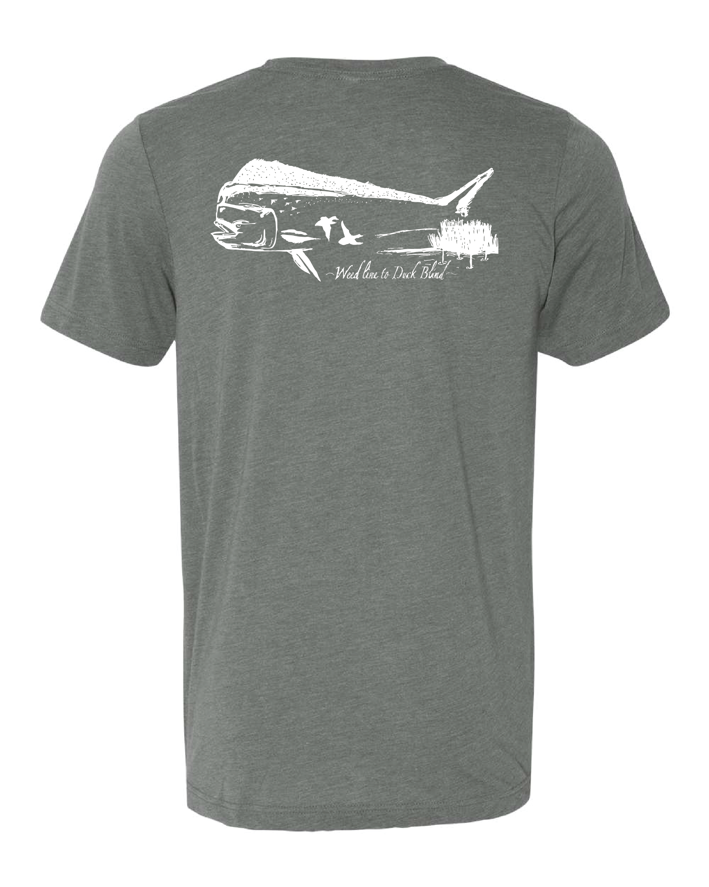 Weed Line to Duck Blind