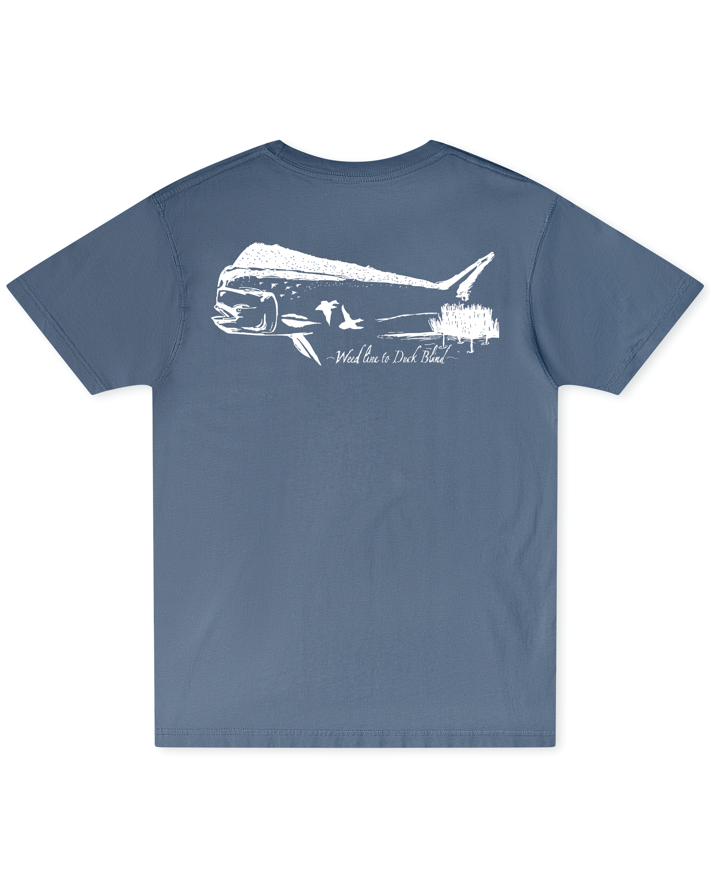 Weed Line to Duck Blind