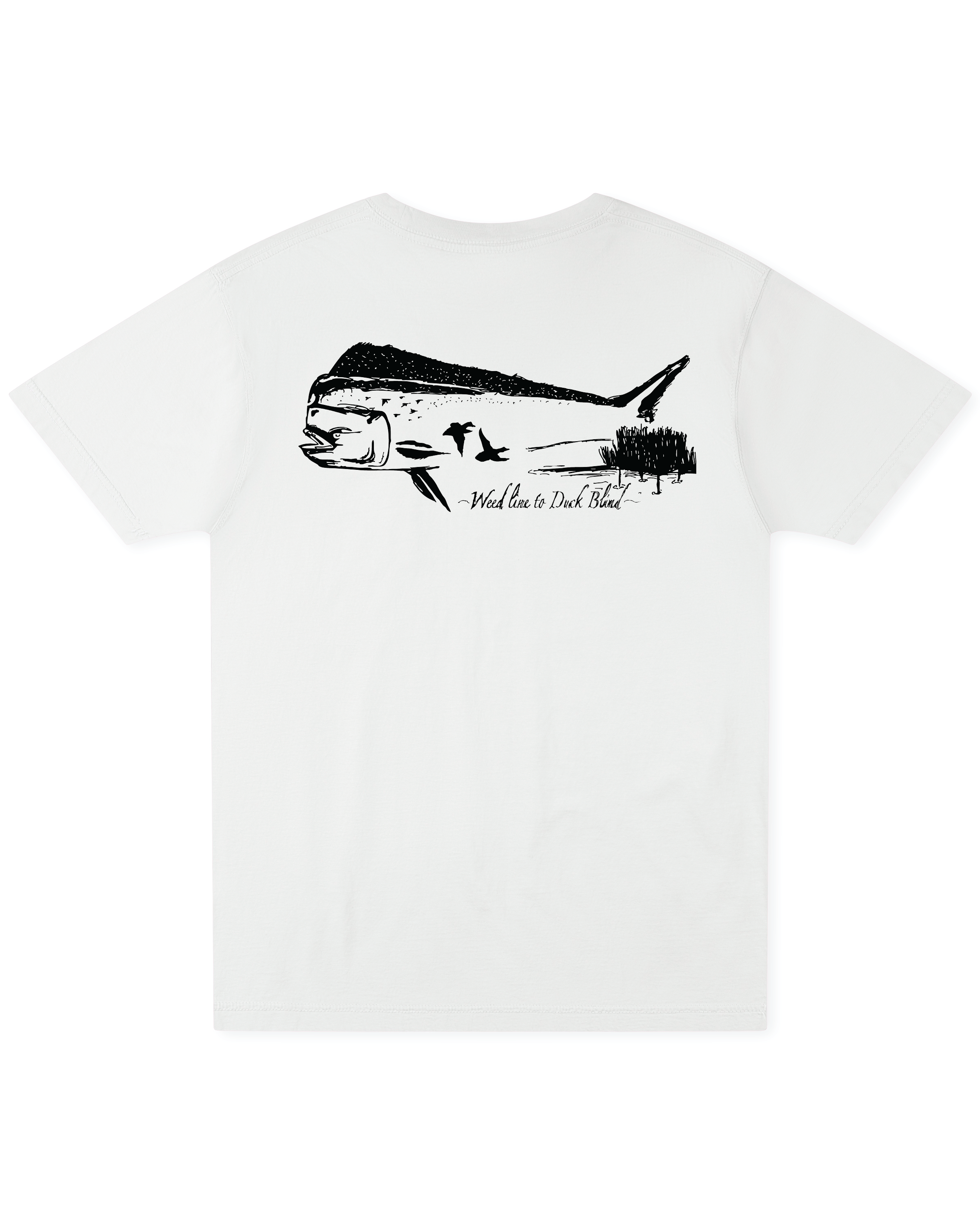 Weed Line to Duck Blind