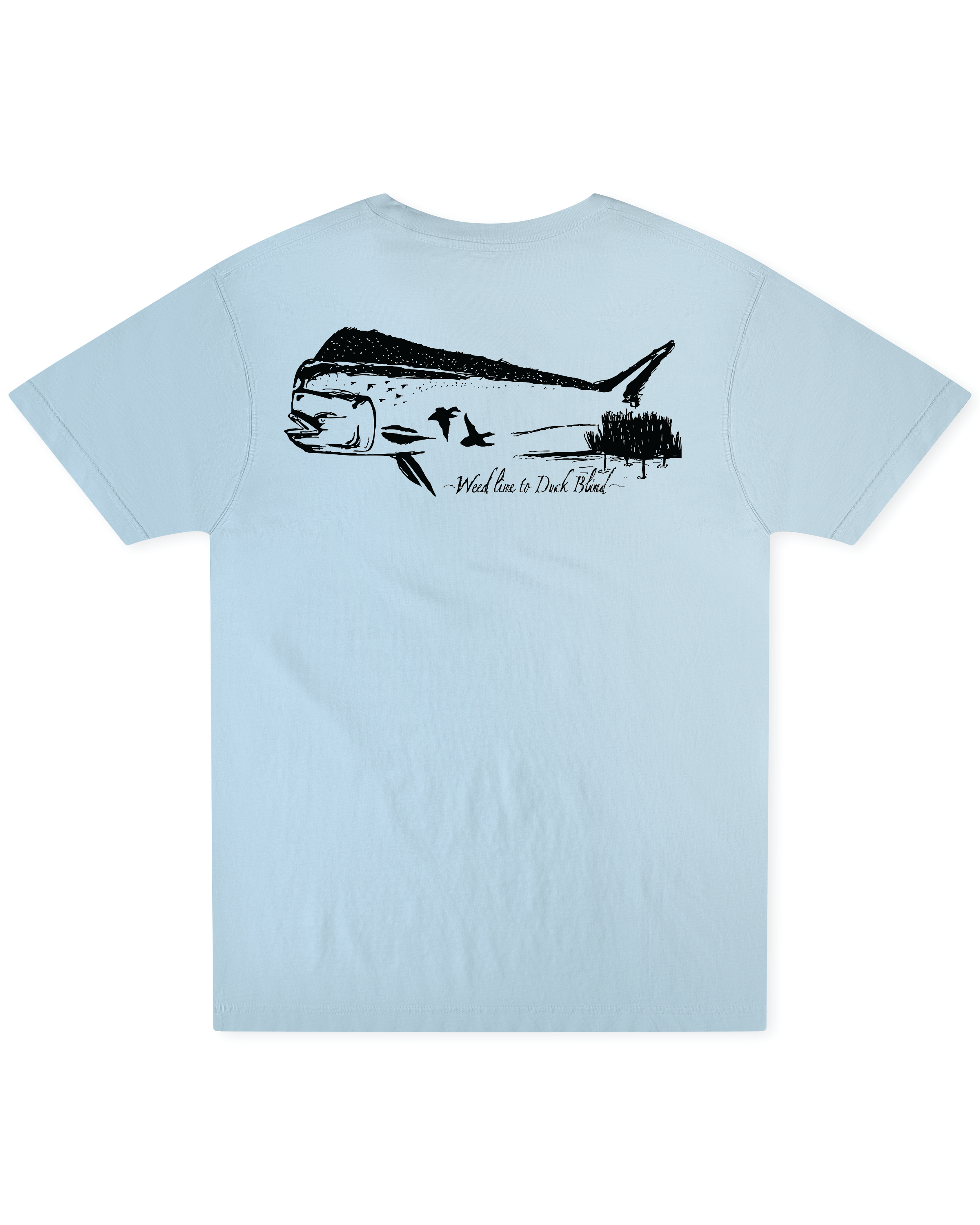 Weed Line to Duck Blind