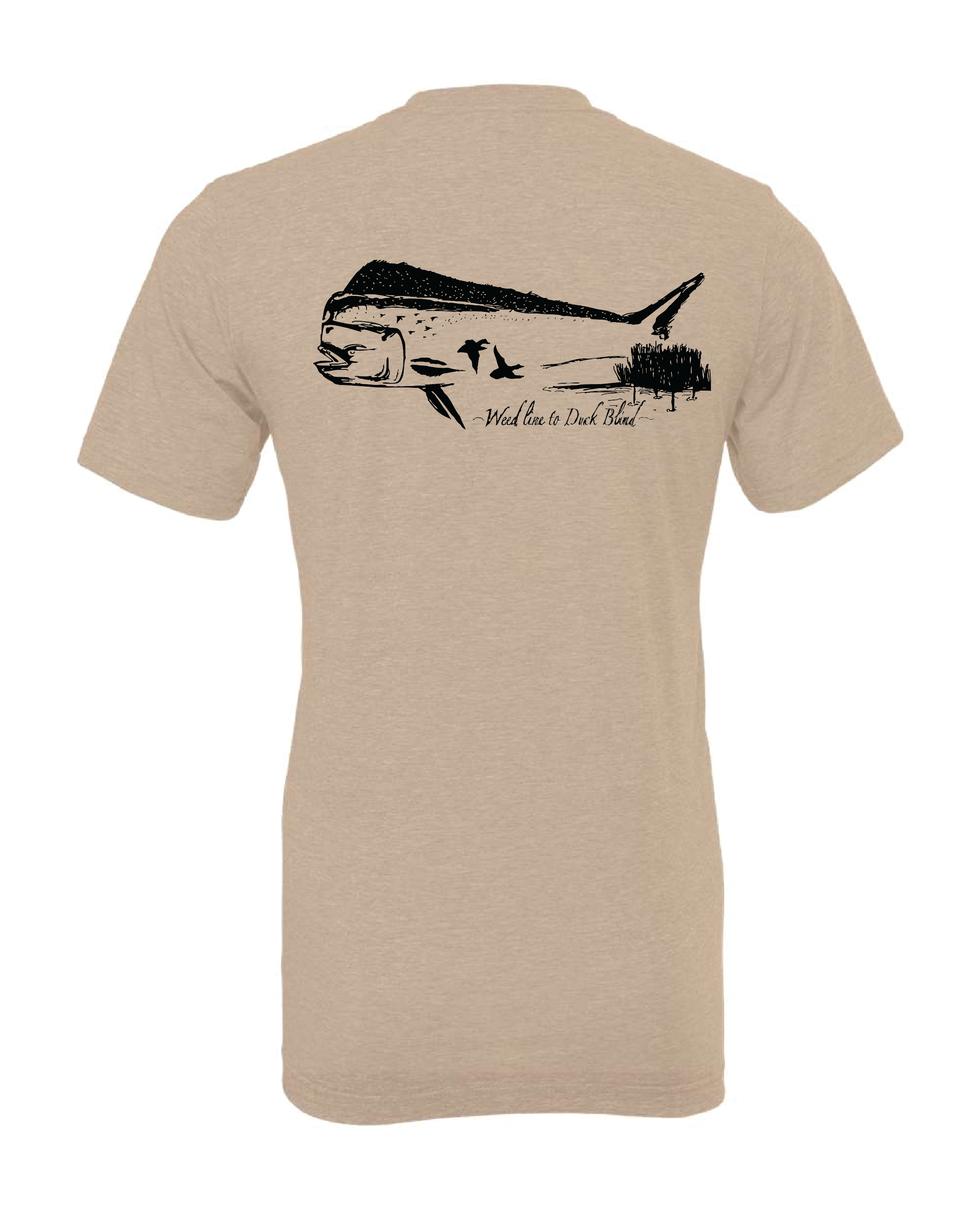 Weed Line to Duck Blind