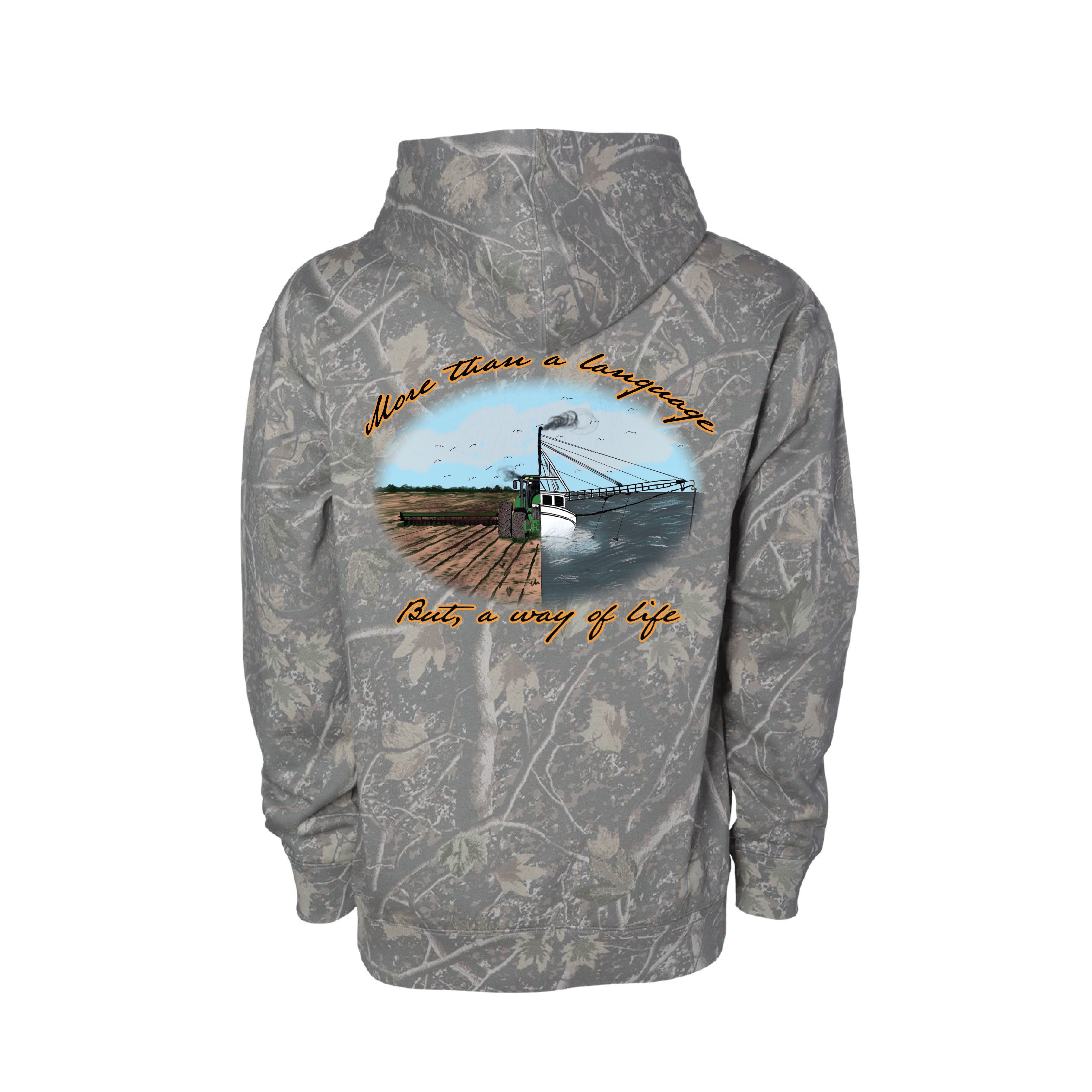 Famers-Fishers Deadwood Camo Hoodie
