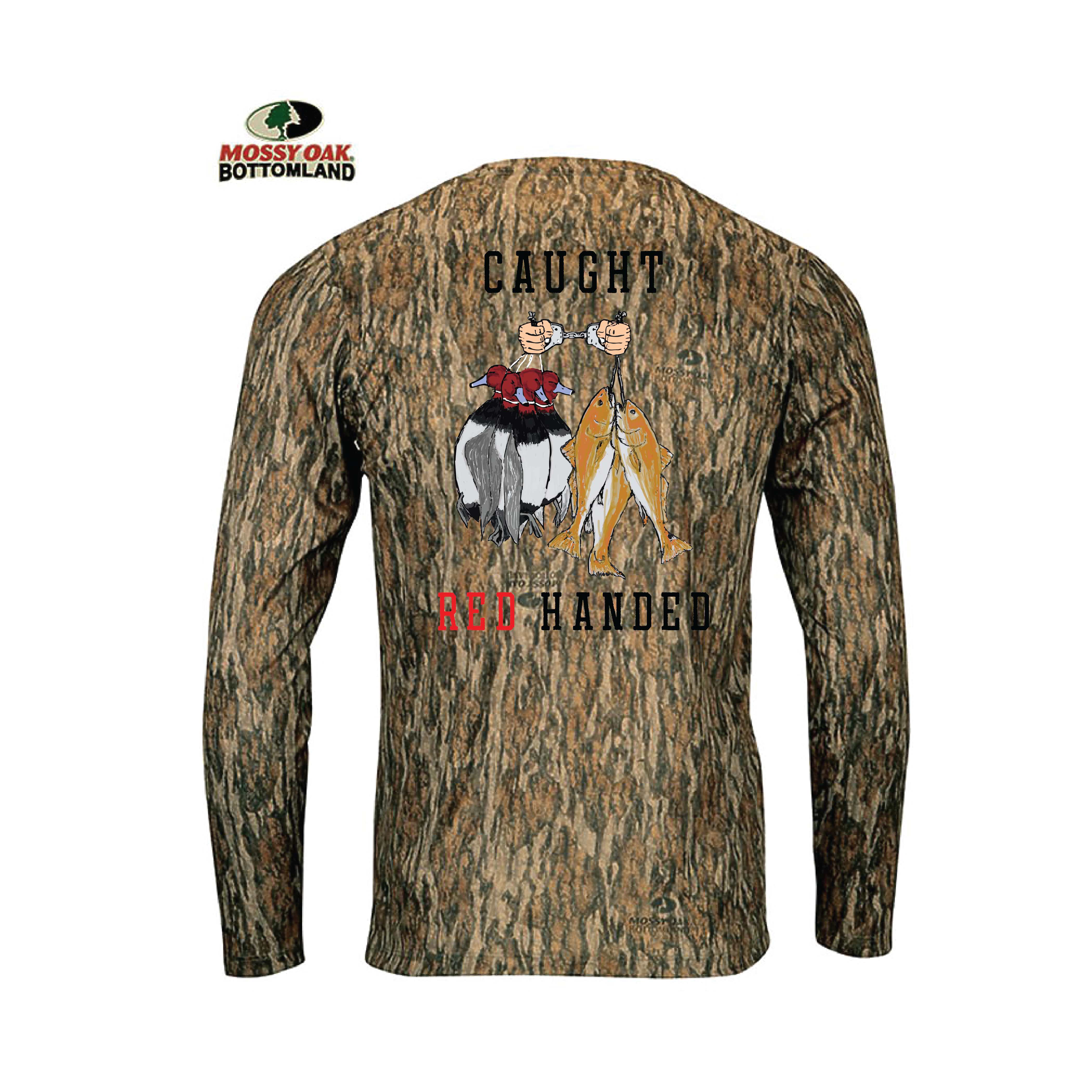 Caught Red Handed Mossy Oak Performance Shirt
