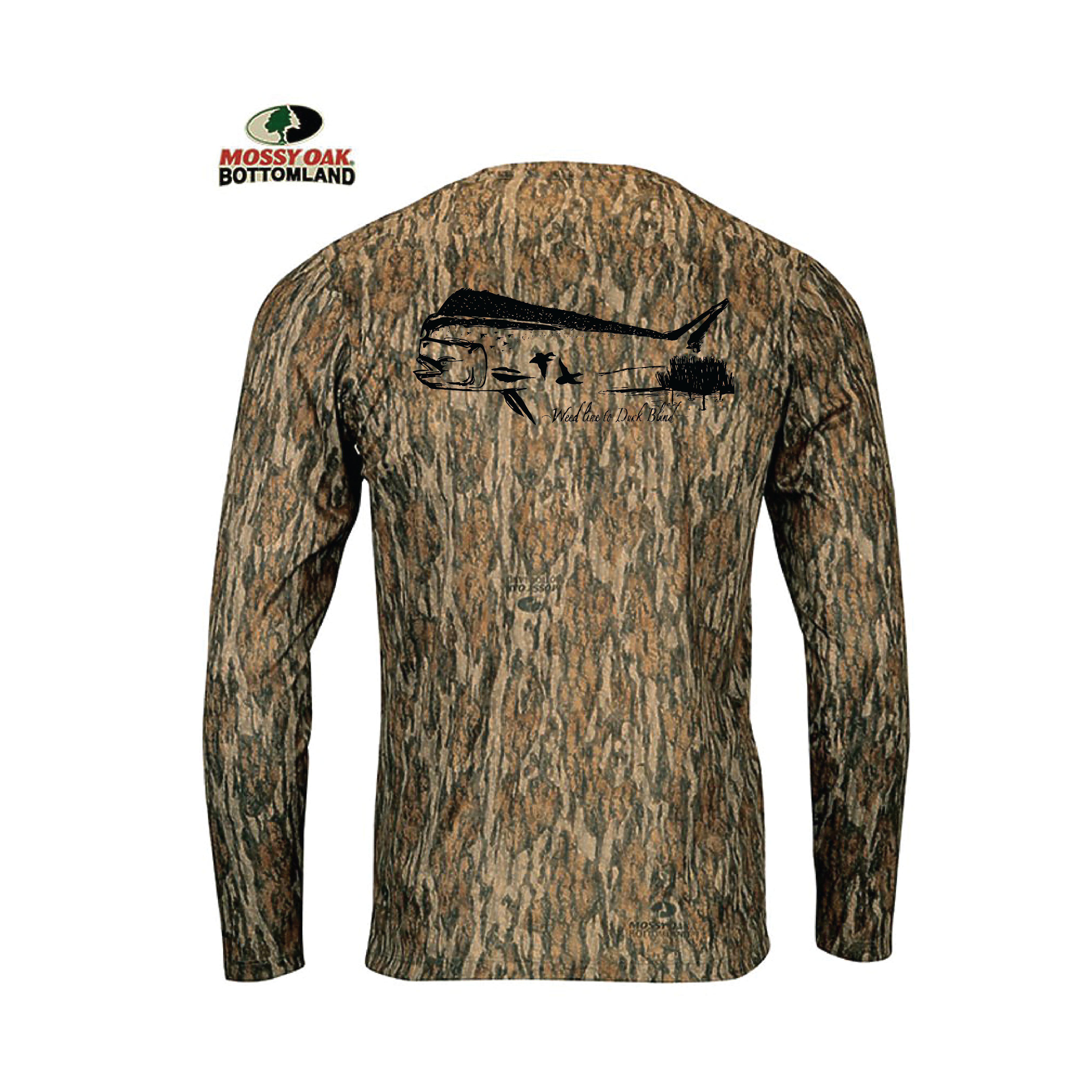 Weed Line Mossy Oak Performance Shirt