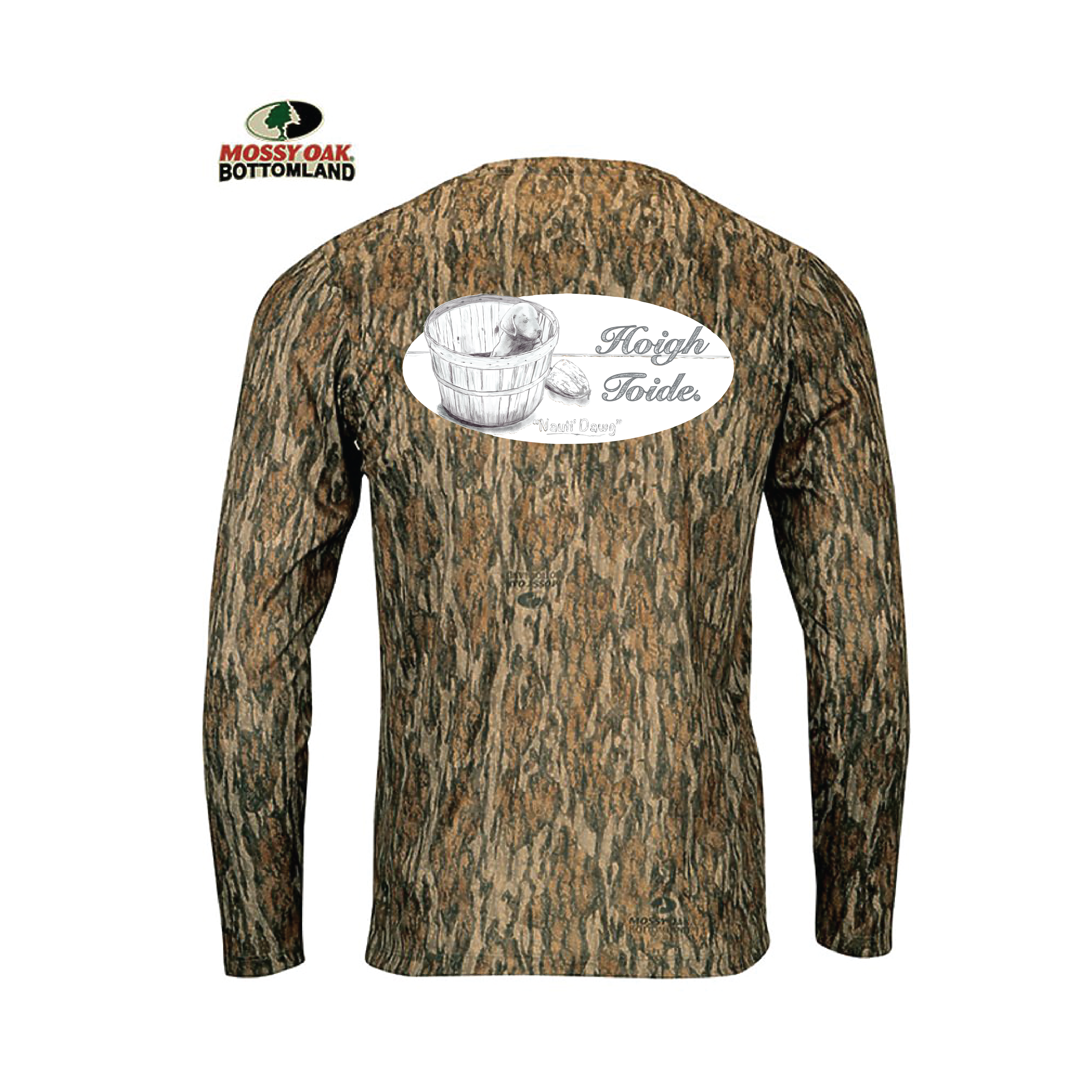Nauti Dawg Mossy Oak Performance Shirt